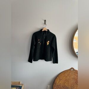 Disney Black Winnie the Pooh Sweater